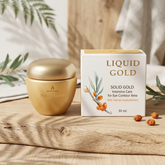 Крем вокруг глаз Золотое масло Anna Lotan Liquid Gold Solid Gold