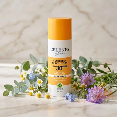 Сонцезахисний спрей-лосьйон Celenes Sunscreen Spray Lotion SPF 30+