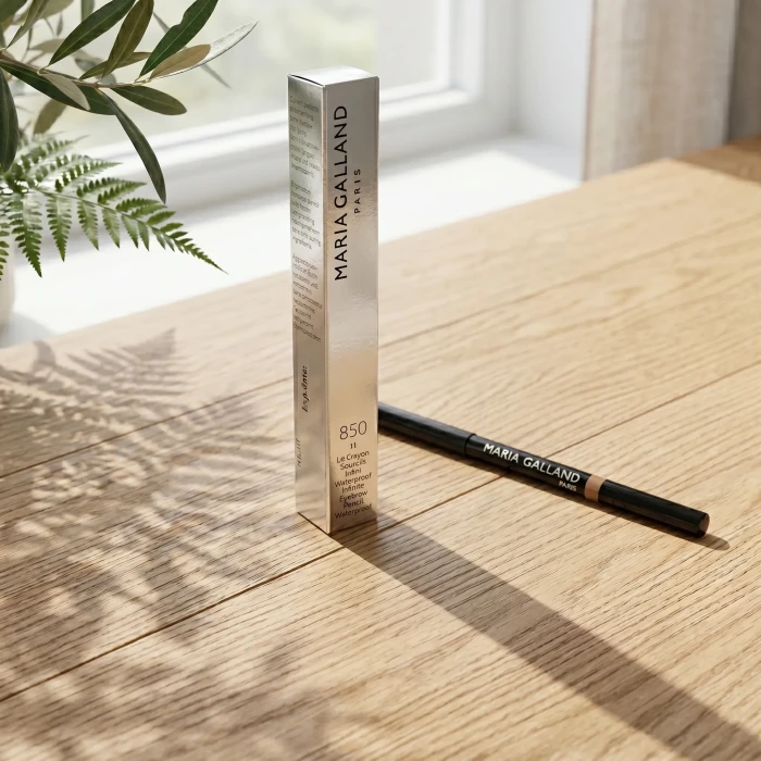 Водостойкий карандаш для бровей: защита, питание Maria Galland 850 Infinite Eyebrow Pencil