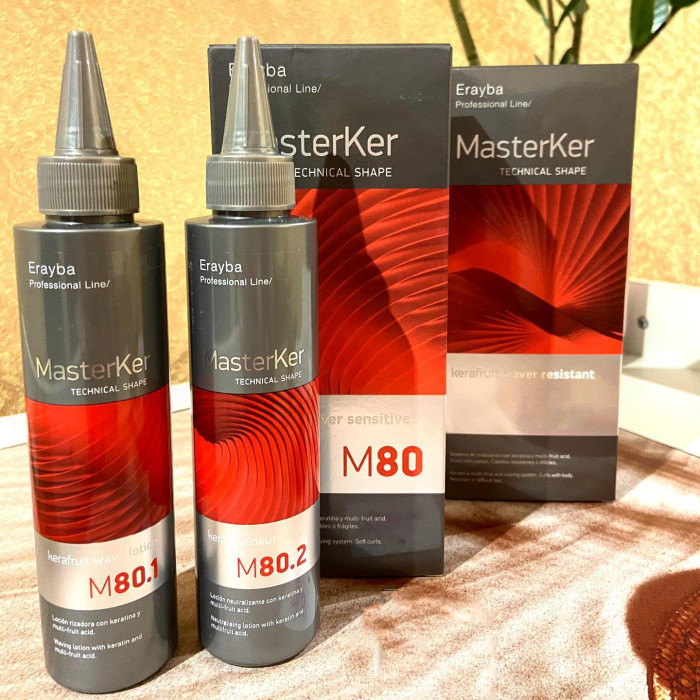 Набор для создания мягких локонов Erayba MasterKer M80 Kerafruit Waver Sensitive