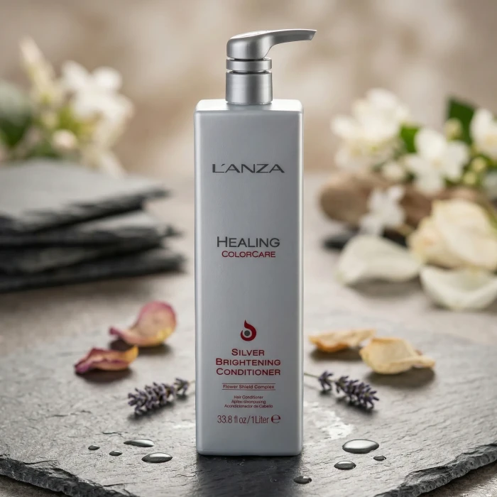 Кондиционер для устранения желтизны L'anza Healing Colorcare Silver Brightening Conditioner